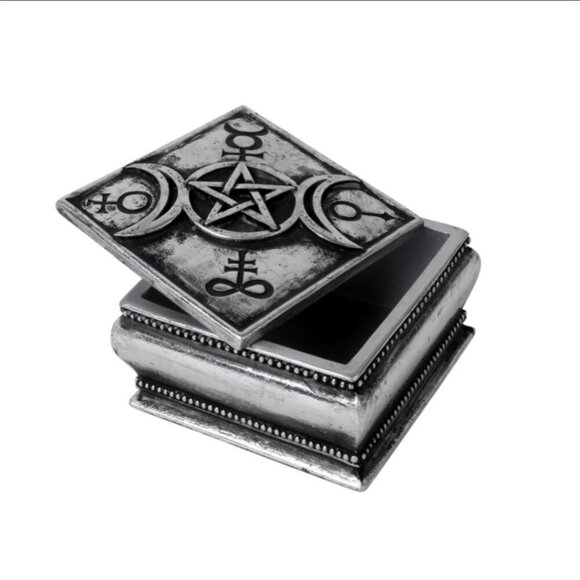 The Vault ✦ Pentagramatron Trinket Dish ✦ Alchemy-Inspired Ritual Bowl Occult - Picture 4 of 6